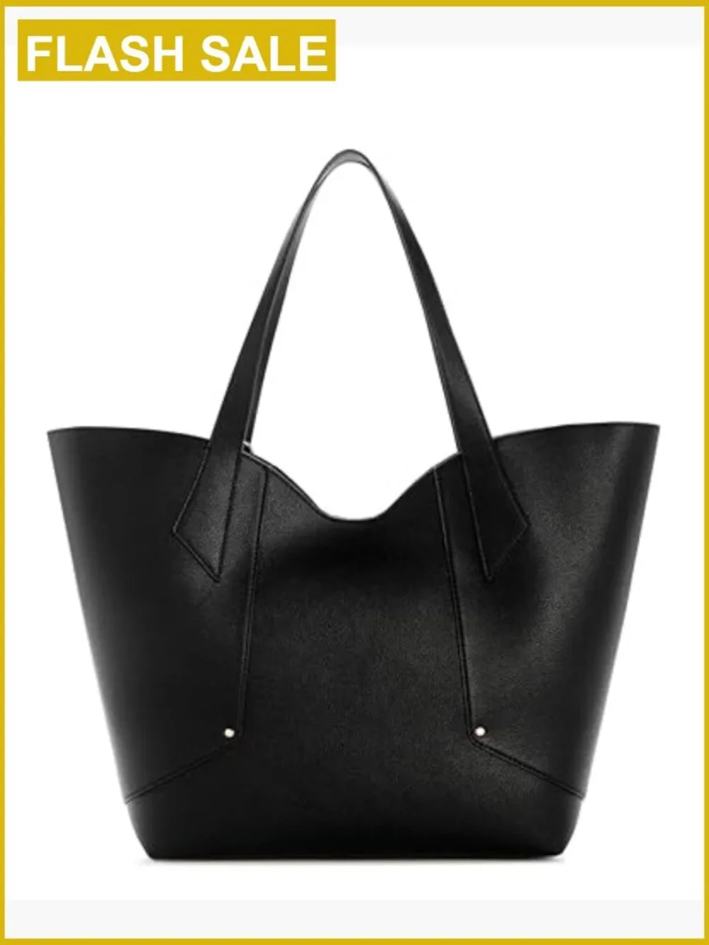 Large 2-in-1 Tote with Removable Pouch and Card Case Charm